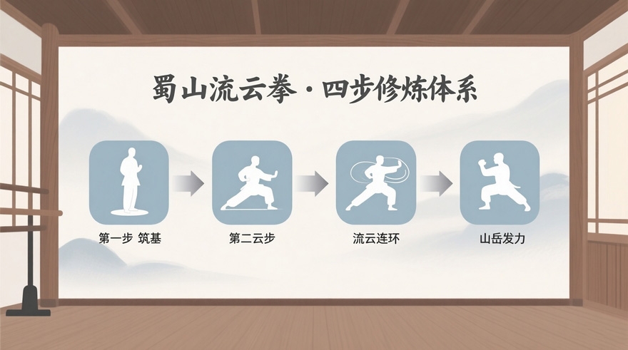 蜀山流云拳：立足于蜀地山河意境与科学融合的当代新拳种(图3)