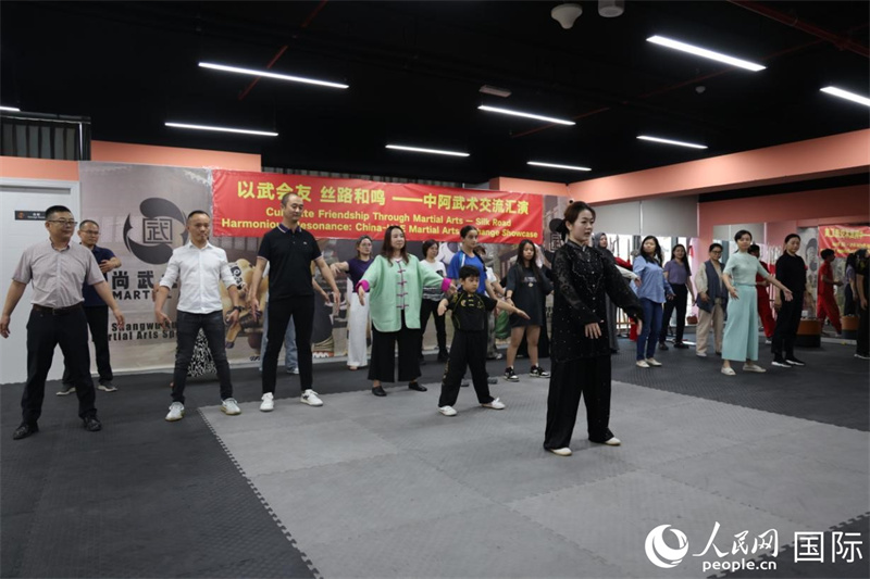 中华武术国际文化推广交流活动在迪拜举办(图2)